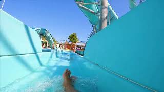 Baba Yega WaterSlide at DoloSu WaterPark Kemer Turkey Türkiye [upl. by Akenot]