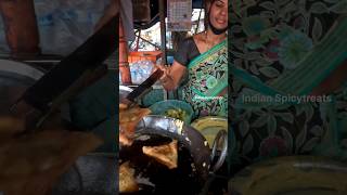 Unique Crispy Patti Samosa  Samosa Lovers shorts viralvideo food [upl. by Hoes505]