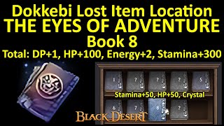 The Eyes of Adventure Book 8 Dokkebi Lost Belonging Location Journal Guide Black Desert BDO [upl. by Galliett187]