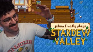 julien finally plays Stardew Valley  pt 1 [upl. by Lavona]