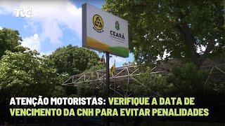 Atenção Motoristas Verifique a Data de Vencimento da CNH para Evitar Penalidades [upl. by Shevlo123]