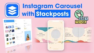 Schedule and Publish Instagram Carousel with Stackposts Updated 2024 [upl. by Abbate532]