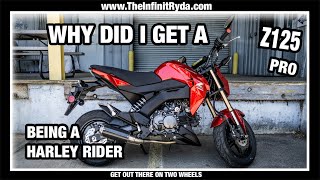 Why I Got A 2018 Kawasaki Z125 [upl. by Tunk]