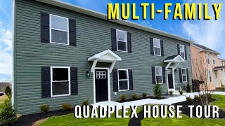 MULTIFAMILY HOME  Quadplex House Tour  Rental Property  Swedesboro  South New Jersey [upl. by Ettelimay]