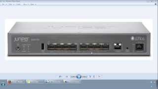 Juniper SRX Initial Configuration Get Started Video [upl. by Eddra]