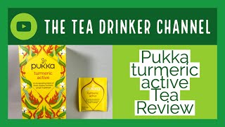 Pukka Turmeric Active tea Review [upl. by Pryor]