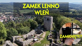 Trip Zamek Lenno🏰️ Wleń Dolny Śląsk Szlak Zamków Piastowskich [upl. by Leirad]