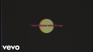 Bring Me The Horizon  i dont know what to say Lyric Video [upl. by Anitirhc]