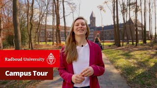 A tour around the Radboud University campus English [upl. by Clower]