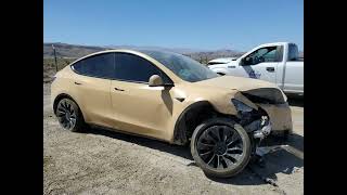 2022 TESLA MODEL Y VIN 7SAYGDEF6NF339957 [upl. by Wetzel]