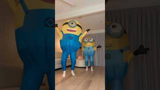 MINIONS SLAYING THE YMCA DANCE ONCE AGAIN 😅🔥  dance trend viral couple funny shorts [upl. by Siegfried860]