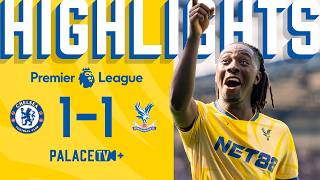 EZE scores a STUNNER 🤩🚀  Premier League Highlights Chelsea 11 Crystal Palace [upl. by Brandea]