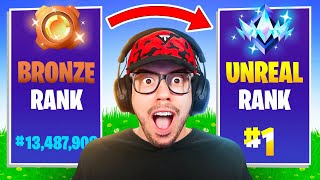 I Played 24 HOURS for UNREAL Fortnite [upl. by Nylrahs]