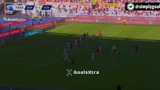 Bryan Cristante Goal AS Roma Vs Venezia 11 All Goals Analysis amp Highlights Result [upl. by Goltz251]