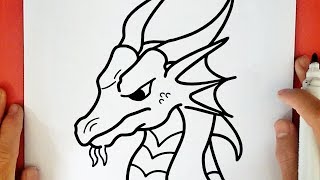 HOW TO DRAW A DRAGON [upl. by Oberstone]