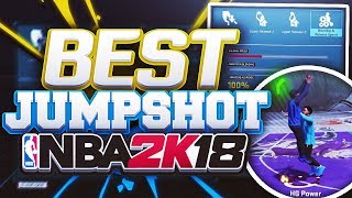 NEW BEST JUMPSHOTS IN NBA 2K18 FOR EVERY ARCHETYPE AFTER PATCH  SECRET CUSTOM JUMPSHOTS REVEALED [upl. by Nattie]