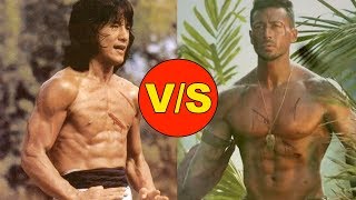 Disha Patani on Tiger Shroffs STUNT VS Jackie Chans STUNT [upl. by Annairdua]