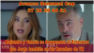 Rojo Carmesí Avance Semanal Capitulo 37 38 38 40 41 Jorge Es parte de la herencia de la Empresa VR [upl. by Kcirrej503]