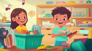 Time to Tidy Up  Fun Cleaning Song for Kids  Lets Clean Up Together [upl. by Eimarej]