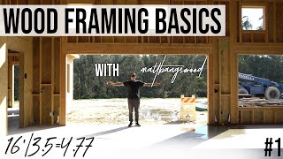 Carpentry 101 Basics of Wood Framing with MattBangsWood 1 [upl. by Septima]