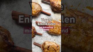 Vegane Entenkeulen mit Rotkraut und Klößen [upl. by Norehs]