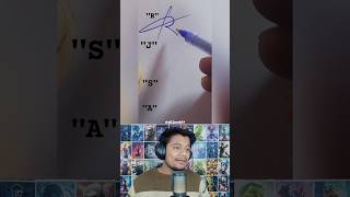 HOW TO SIGN THE LETTERS R J S A shorts signature shortsfeed [upl. by Henriha]