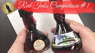 Red Inks Comparison 1 [upl. by Cassy]