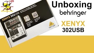 Behringer XENYX 302 USB Unboxing Xenyx 302USB German [upl. by August]