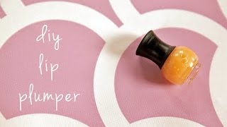 DIY Beauty  Lip Plumper That Doesnt Burn  Beauty How To [upl. by Lladnyk678]