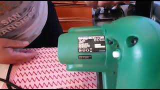 HITACHI C7MFA Circular saw 7 12quot  190mm JAPAN [upl. by Saidee]