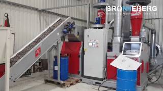 Cable Granulator  Broyeur de cables  Kabelgranulieranlage  Kabelgranuleerinstallatie [upl. by Eiba]