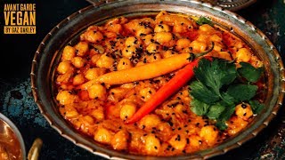 TASTIEST CHICKPEA CURRY  quick recipe [upl. by Aleciram478]