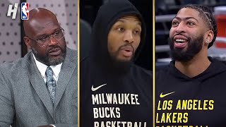 TNT crew preview Lakers vs Bucks [upl. by Chellman]