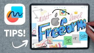 NEXTLEVEL Apple Freeform App Tips amp Tricks [upl. by Elynad760]