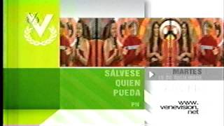 PROMOCIÓN PUBLICITARIA NAVIDEÑA DE VENEVISION 2008 quotSÁLVESE QUIEN PUEDAquot [upl. by Narmak]