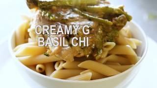 Creamy Garlic Basil Chicken with Asparagus [upl. by Eesac]