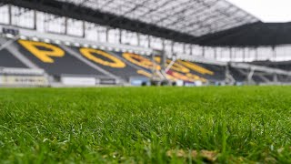 Murawa jak dywan na nowym stadionie Pogoni Szczecin [upl. by Arline]