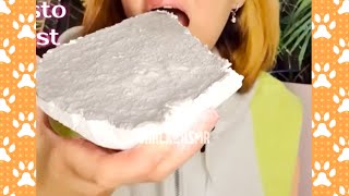 Crumble Chalk eating ASMR [upl. by Arocat]