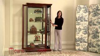 Pulaski Model 20542 Curio Cabinet [upl. by Ecille]