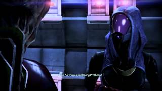 Mass Effect 3  Tali meets a real living Prothean [upl. by Dnomad912]