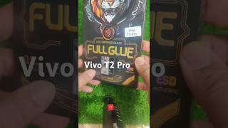 Best Quality Full Glue Curved Tempered Glass Screen Protector Guard for Vivo T2 Pro [upl. by Tavie596]