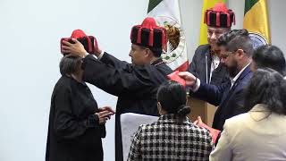 Entrega de Doctorado Honoris Causa desde la Universidad Externado en Bogotá Colombia [upl. by Pack]