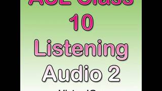 CBSE Assessment of Speaking and Listening ASL 2017 for Class 10 Listening Test Audio Script 2 [upl. by Igig242]