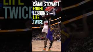 ISAIAH STEWART Ended Lebrons Life Twice  Monster Blocks Nov 5 2024 isaiahstewart lebronjames [upl. by Ikilisav11]