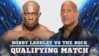 WWE 2K24 Simulation Bobby Lashley vs The Rock  Chamber Qualifying match [upl. by Maude373]