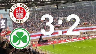 FCStPauli  SpVgg Fürth  weiter Richtung Aufstieg  Spannung Pur amp Happy End [upl. by Anne-Corinne330]