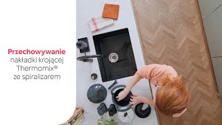 TUTORIAL Spiralizer Thermomix®  przechowywanie [upl. by Annovoj948]