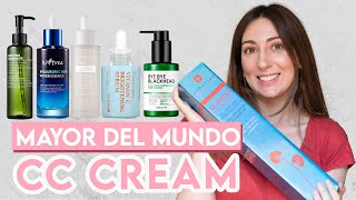 La CC Cream Coreana para el Verano y Cosméticos con Péptidos [upl. by Sezen874]