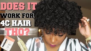 MELANIN HAIRCARE REVIEW ON 4C HAIR Twist N Curl [upl. by Inoek375]