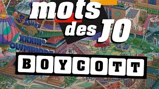 Les mots des JO  Boycott • Français Facile  RFI [upl. by Modestine]